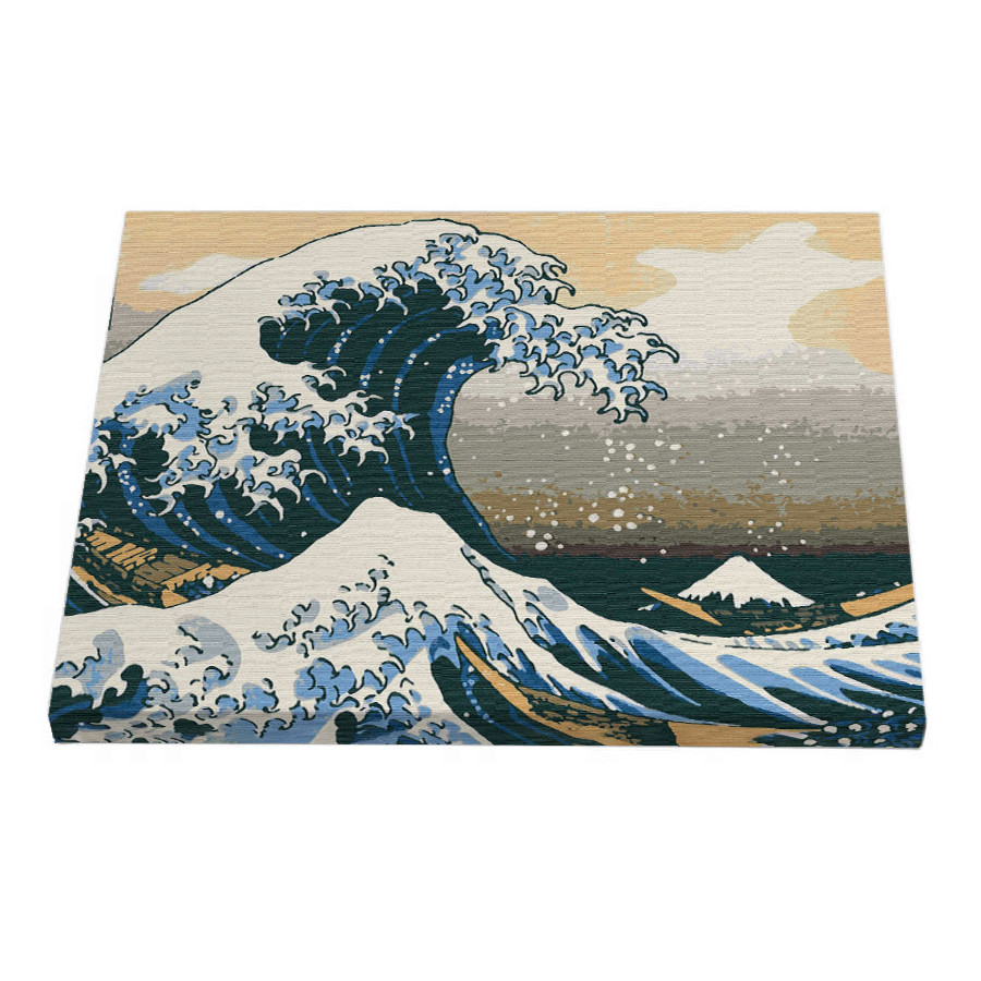Картина за номерами Riviera Blanca Велика хвиля в Канаґава. Хокусай 40x50 см (RB-0383)