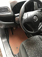 Коврики EVA (кирпичные, передние) для Fiat Doblo III 2010-2022 гг DG