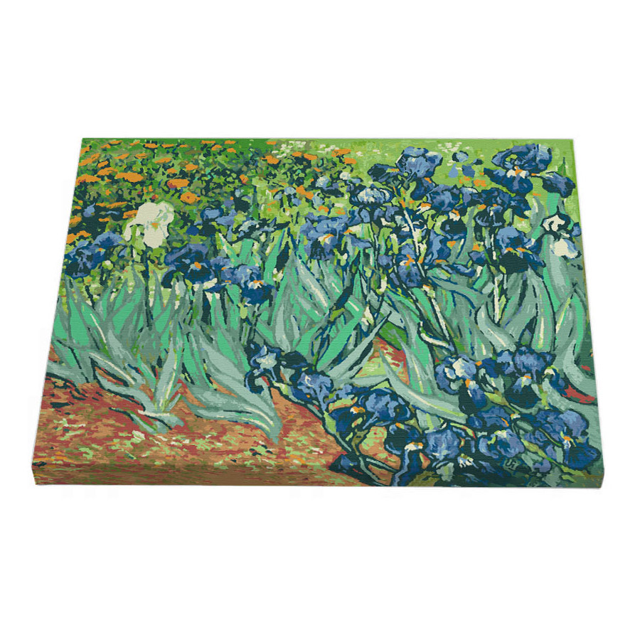 Картина за номерами Riviera Blanca Іриси. Ван Гог 40x50 см (RB-0386)