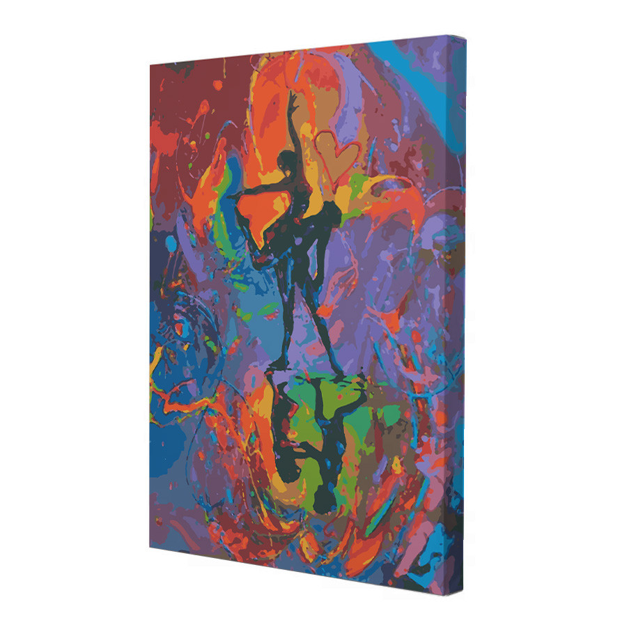 Картина за номерами Riviera Blanca Танець кохання 28x40 см (RB-0405)