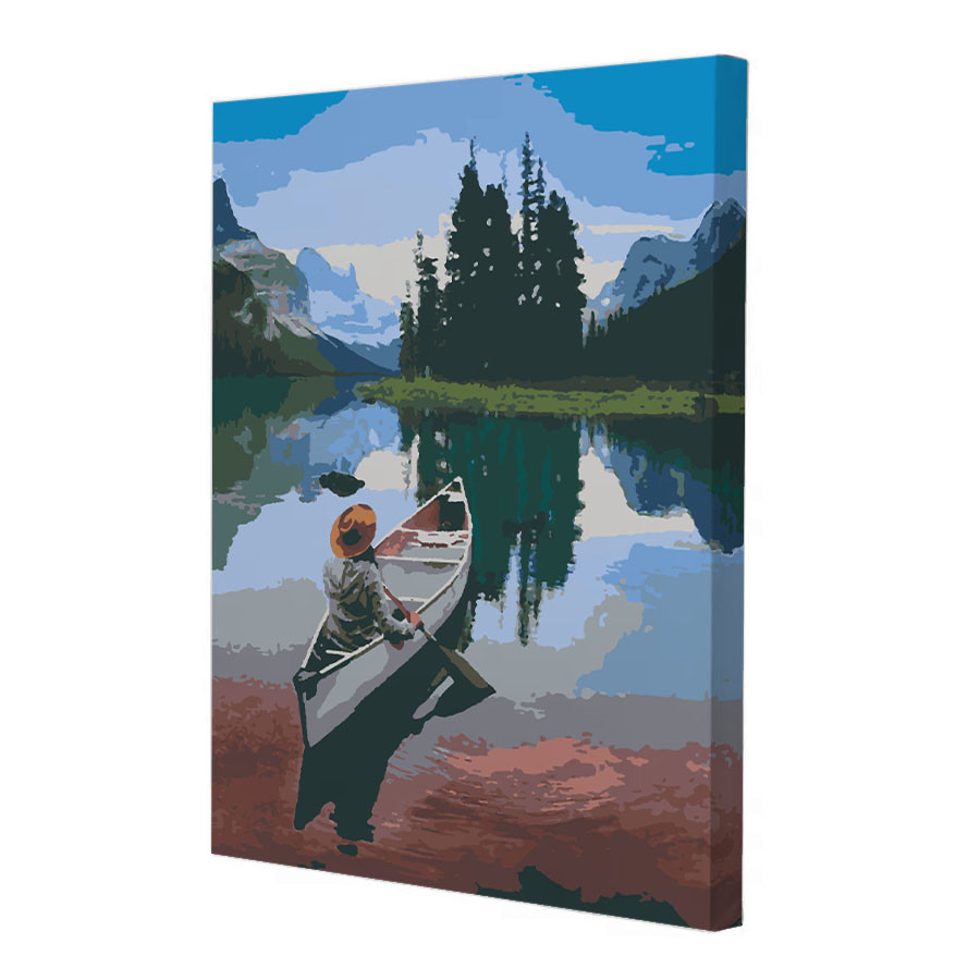 Картина за номерами Riviera Blanca Фіорд 40x50 см (RB-0410)