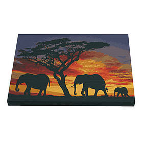 Картина за номерами Riviera Blanca Саванна 28x40 см (RB-0425)