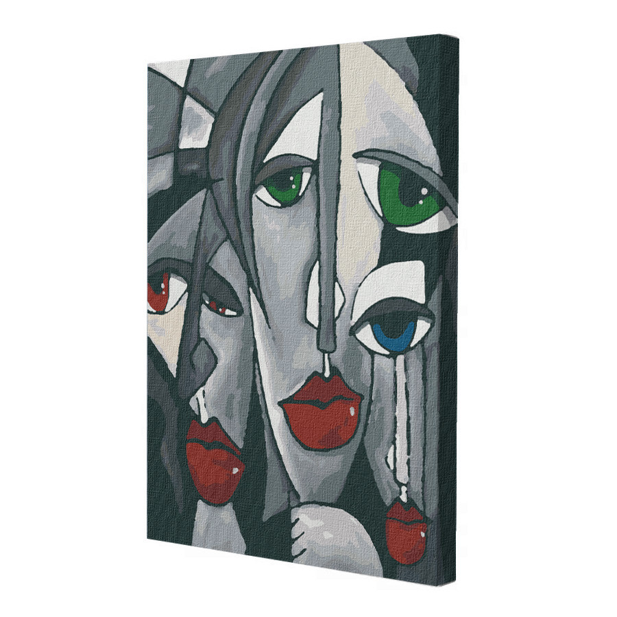 Картина за номерами Riviera Blanca Три грації 28x40 см (RB-0446)