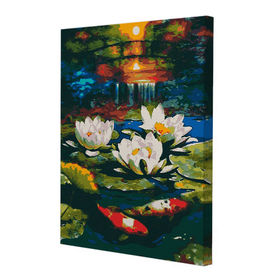 Картина за номерами Riviera Blanca Захід сонця 40x50 см (RB-0457)