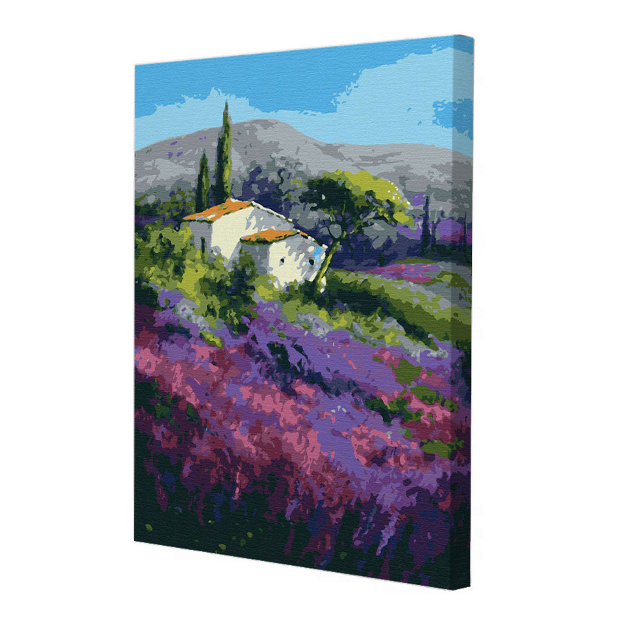 Картина за номерами Riviera Blanca Долина квітів 40x50 см (RB-0460)