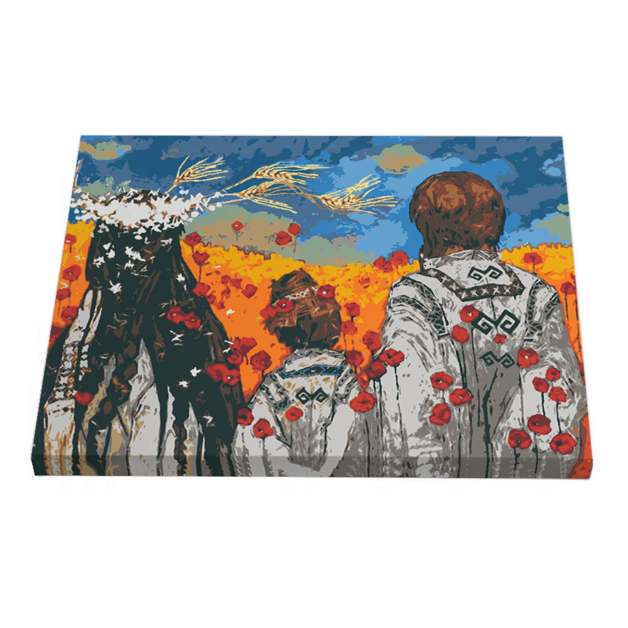 Картина за номерами Riviera Blanca Родина 40x50 см (RB-0482)