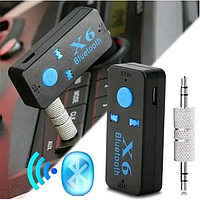 Bluetooth приемник аудио ресивер BT X6 +TF card, беспроводной Bluetooth адаптер для авто AUX, 2.4 Ггц
