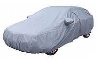 Тент автомобильный для седана ДК PEVA М 432x165x120 см (карманы под зеркало уплотненный)