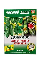 Чистий Лист 300г/250л Добриво для огірків та кабачків, Квітофор