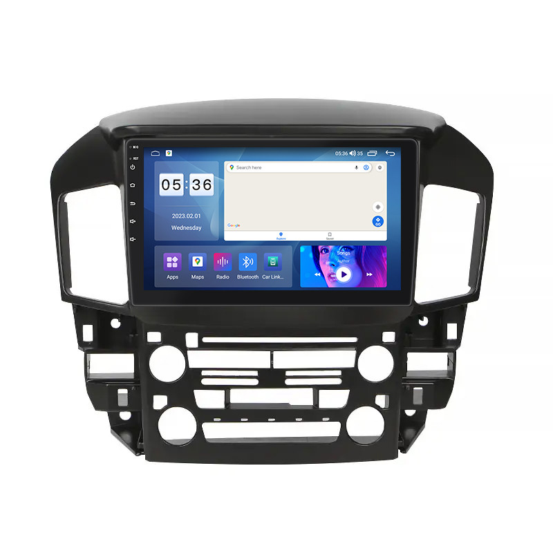 Штатна магнітола Lesko для Lexus RX I 1997-2003 екран 9" 4/64 Gb CarPlay 4G Wi-Fi GPS Prime 2 шт., фото 1