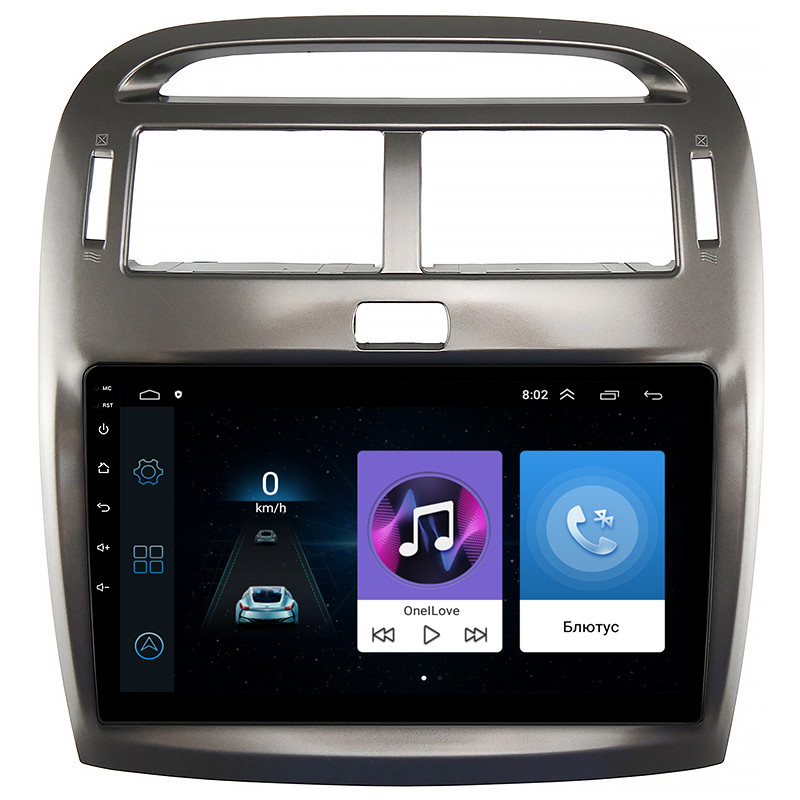 Штатна магнітола Lesko для Toyota Celsior III (F30) Рестайлінг 2003-2006г 9" 1/16Gb Wi-Fi GPS Base Цельсі 4 шт., фото 1