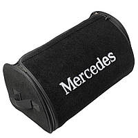 Органайзер саквояж в багажник для Mercedes-Benz с логотипом Черный