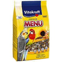 Vitakraft Menu + Vita Herbs 1 кг корм для средних попугаев Витакрафт (139366-21) BE