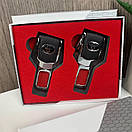 Заглушки для ременів безпеки на подарунок у коробочці Toyota, BMW, Lexus, Mazda, Nissan, Subaru, Chevrolet, фото 5
