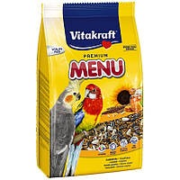 Vitakraft Menu + Vita Herbs 1 кг корм для средних попугаев Витакрафт (139366-22) KH