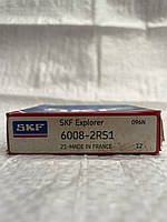 Подшипник 6008 2RS1 SKF FRANCE (180108)