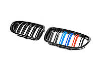 Решетка-ноздри (2 шт, M-Look) для BMW 5 серия F-10/11/07 2010-2016 гг DG
