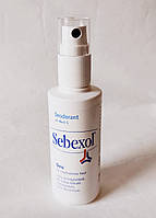 Дезодорант-спрей без алюмінію, парабенів, з РН-5, Sebexol Deo 60 мл Німеччина