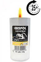 Свеча длительного горения Bispol Memoria аварийный свет 25 часов 1 шт