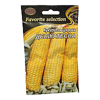 Насіння (посівний) цукрової кукурудзи ранньостиглий "Делікатесна Цукрова" | 20г | HK Еліт
