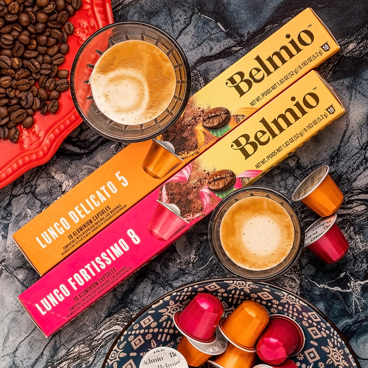 Набір кави в капсулах Nespresso® Belmio Lungo Duopack (20 шт.)