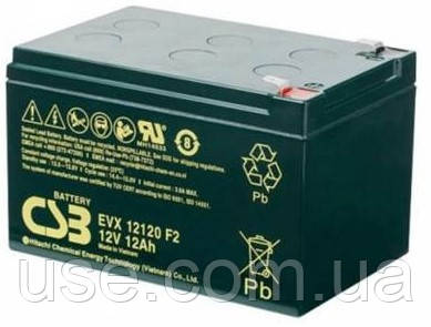 Тяговий акумулятор дитячого квадроцикла, 12 ампер годин,12 V, AGM, VRLA