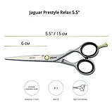 Ножиці перукарські прямі 5.5 Jaguar Pre Style Relax J-82355, фото 8
