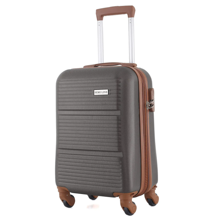 Дорожня Валіза на колесах для подорожей Semi Line 18" (S) Graphite (T5583-1) Польща
