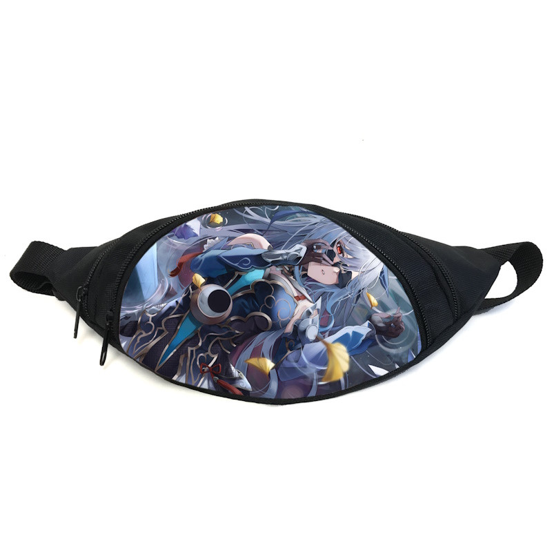 Поясна сумка бананка Хонкай стар рейл Honkai Star Rail (GB HSR 019) Gear Bag чорна