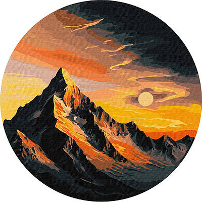 Картина за номерами d33см. Невідомий край ©art_selena_ua Ідейка КНОR1038