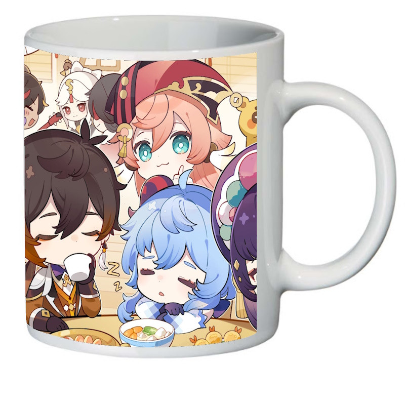 Чашка Геншин Genshin impact (мережка supercup GI 0011), фото 1