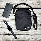 Маленька сумка Nike чорного кольору, фото 3