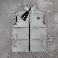 Жилет Stone Island Н сірий .Хит!