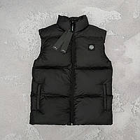 Жилет Stone Island Н чорний .Хит!
