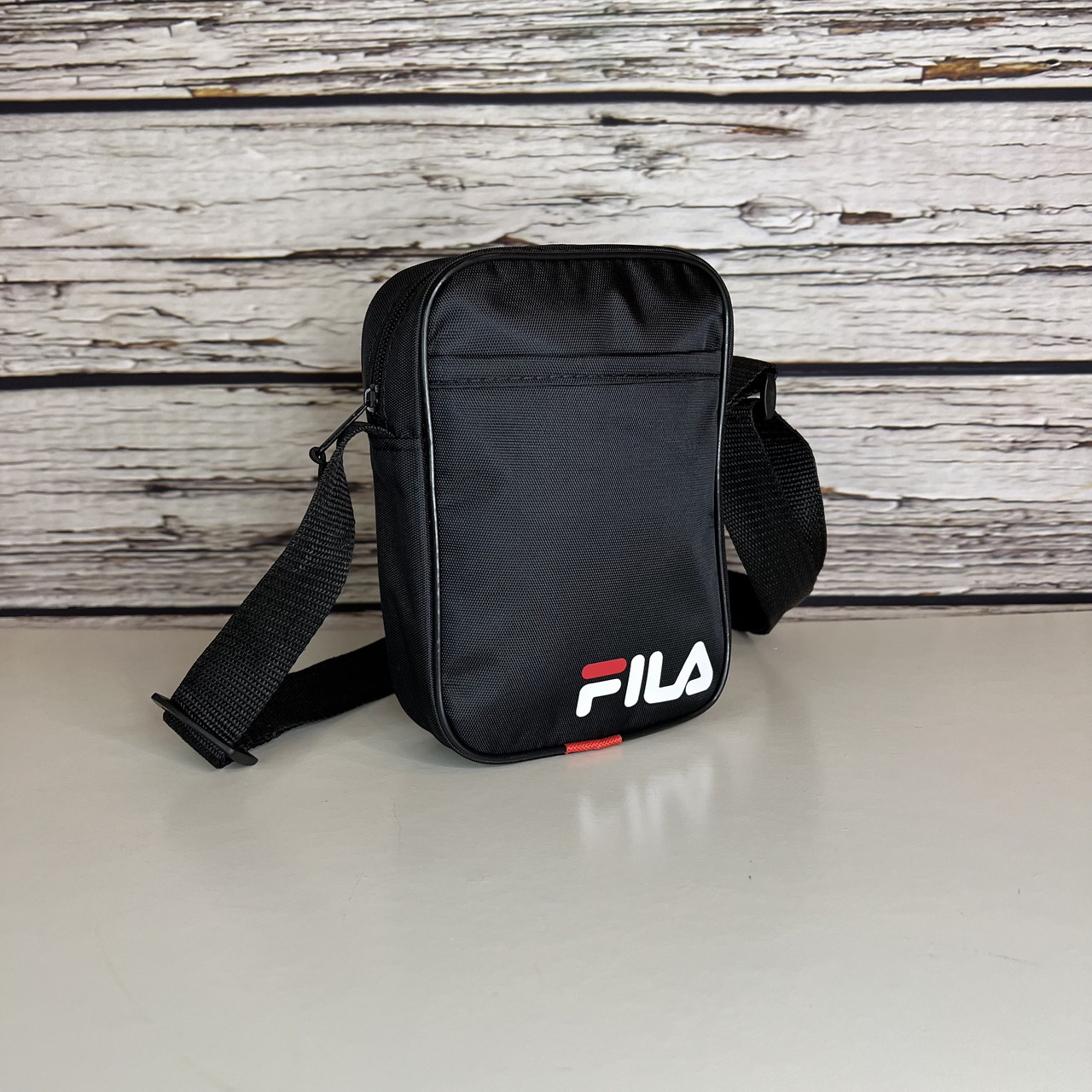 Барсетка маленька на плече Філа Fila чорна, фото 1