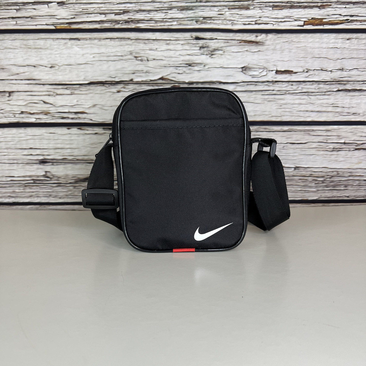 Сумка Nike чорного кольору / Чоловіча спортивна сумка через плече найк / Барсетка Nike Детальніше: https://trailhead.com.ua/ua/p21, фото 1