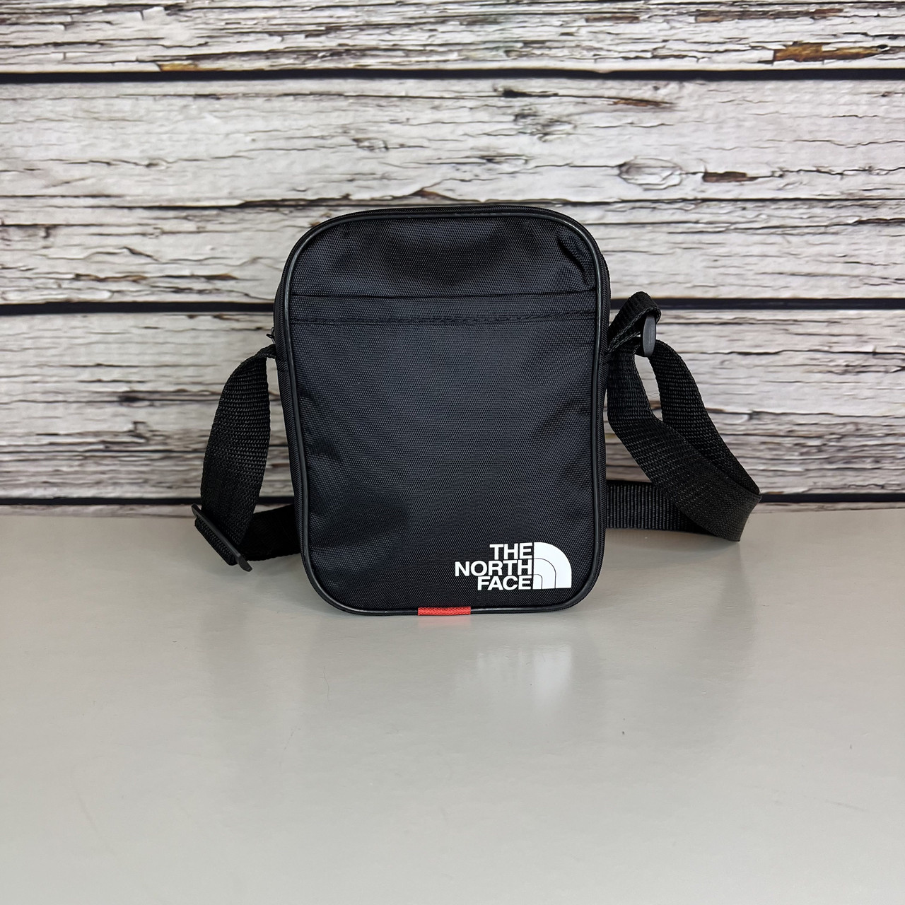 Барсетка The North Face / Чоловіча спортивна сумка через плече TNF / Сумка The North Face чорного кольору