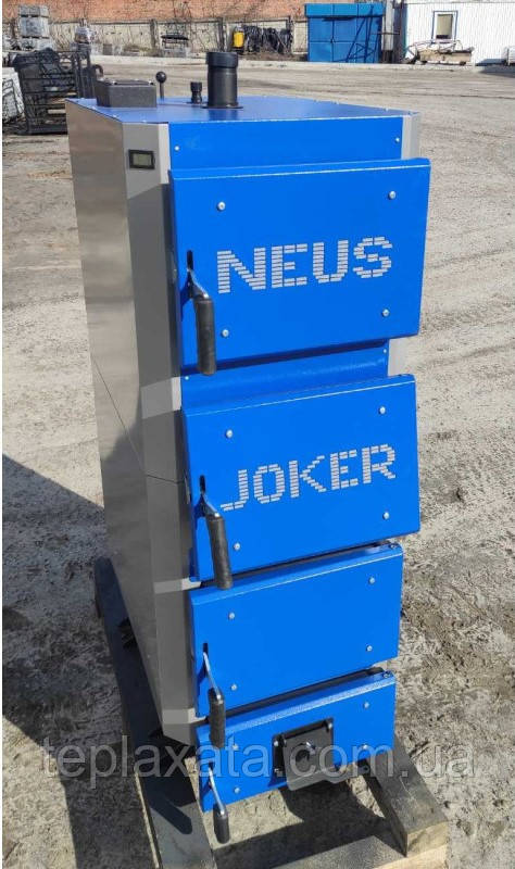 Твердопаливний котел тривалого горіння Neus Joker (Неус Джокер) 27 кВт