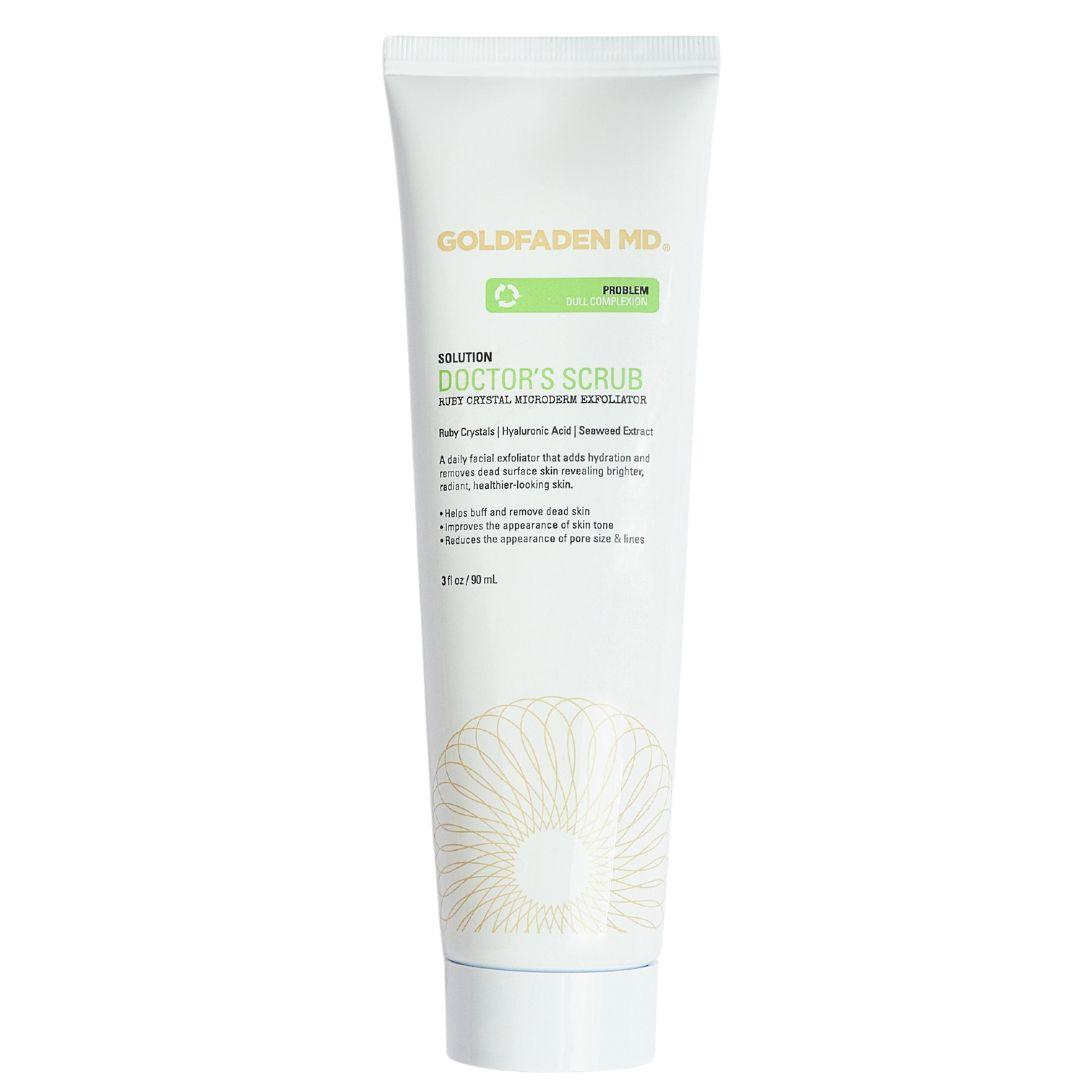 Скраб для обличчя з ефектом мікрошліфування Goldfaden MD Doctor's Scrub Ruby Crystal Microderm Exfoliator 90 мл
