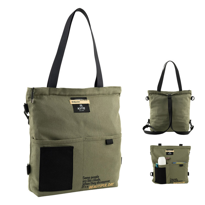 Сумка-рюкзак Kite K24-586-1  38x36x7  хакі