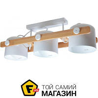 Светильник Светкомплект Светильник потолочный Loft CRL 160 3x40 Вт E27 белый/дерево