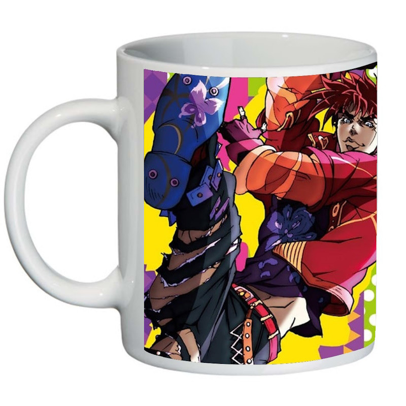 Чашка Неймовірні пригоди Джоджо JoJo Bizarre Adventure (мережка supercup Jojo 001)