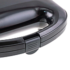 Сендвічниця тостер 850Вт RAF R284T / Міні гриль з антипригарним покриттям / Електробутербродниця, фото 5