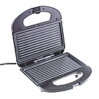 Сендвічниця тостер 850Вт RAF R284T / Міні гриль з антипригарним покриттям / Електробутербродниця, фото 3