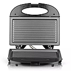 Сендвічниця тостер 850Вт RAF R284T / Міні гриль з антипригарним покриттям / Електробутербродниця, фото 7