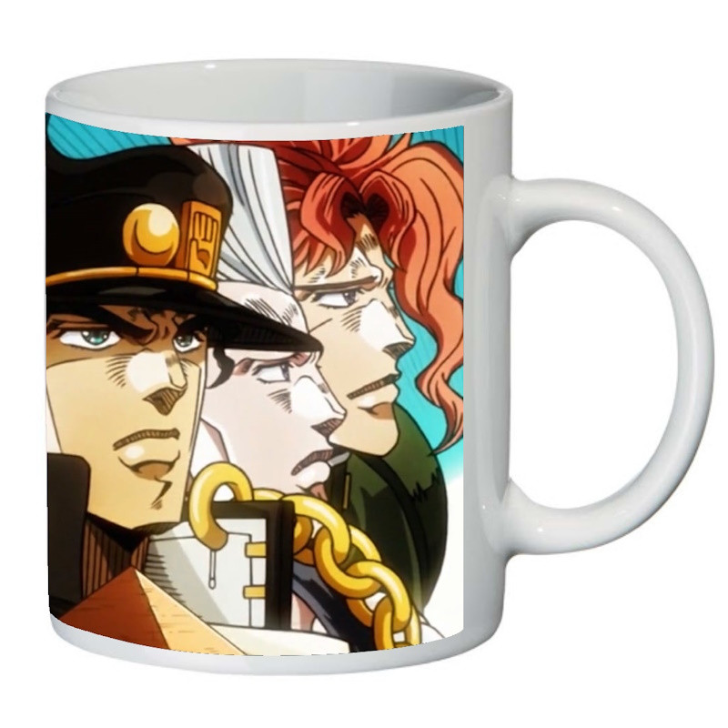 Чашка Неймовірні пригоди Джоджо JoJo Bizarre Adventure (мережка supercup Jojo 004)