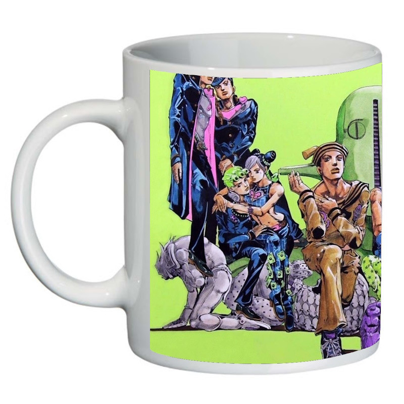 Чашка Неймовірні пригоди Джоджо JoJo Bizarre Adventure (мережка supercup Jojo 0012)