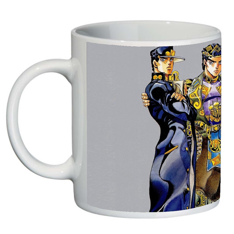 Чашка Неймовірні пригоди Джоджо JoJo Bizarre Adventure (мережка supercup Jojo 0013)