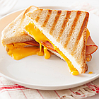 Сендвічниця тостер 850Вт RAF R284T / Міні гриль з антипригарним покриттям / Електробутербродниця, фото 6