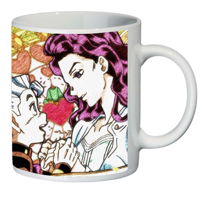 Чашка Неймовірні пригоди Джоджо JoJo Bizarre Adventure (мережка supercup Jojo 0022)